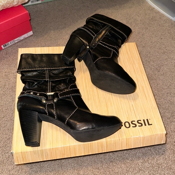 Vintage Fossil Tawny Boot - Picture 3 of 5